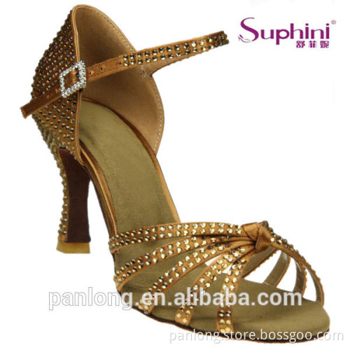 Suphini Stylish Women Rhinestone Dance Shoes 714D